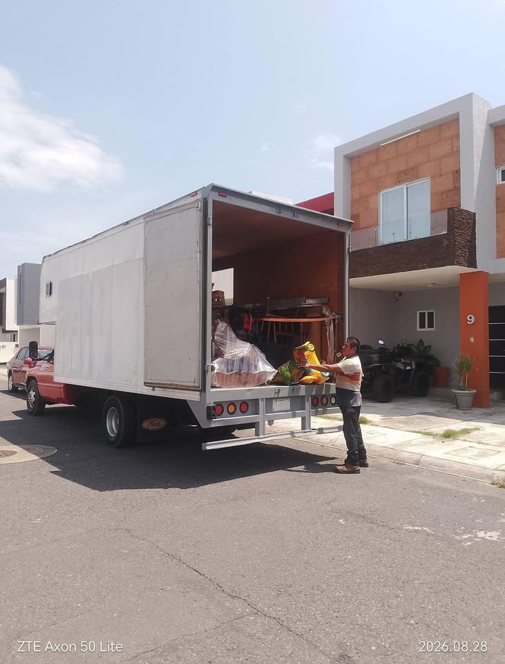 camioneta para mudanza en Xalapa